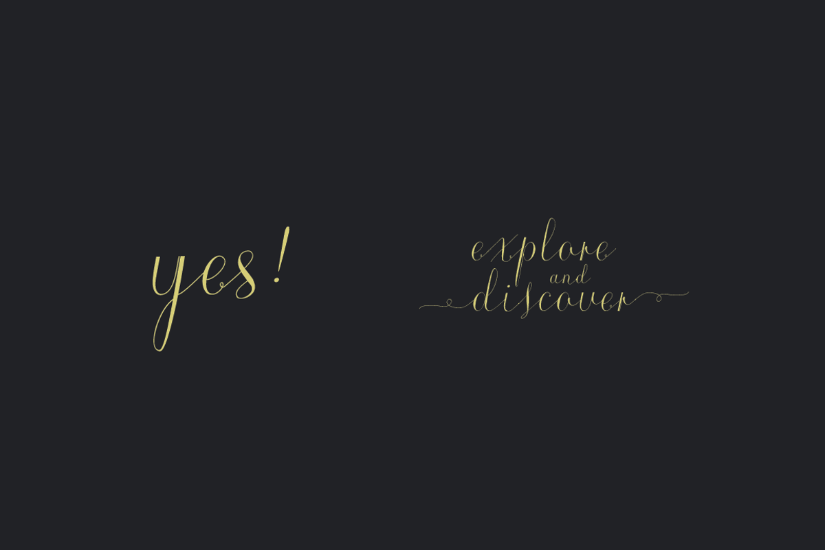 Roicamonta Curly Italic otf font preview 2