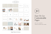 Current Brand Style Guide Template, a Books & Magazine Mockup by Chloe Leonard Studio (Thumbnail 2 of 6)