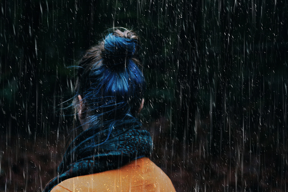 Pouring Rain Photo Overlays, a Texture Graphic by Photohacklovers (Photo 7 of 9)