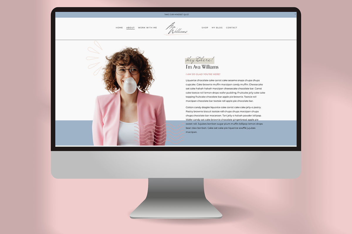 Coaching Squarespace Website, a Squarespace Template by Wynn Solutions (Photo 4 of 4)