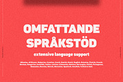 Sahar Heavy (Roman & Italic), a Sans Serif Font by Lella7 (Thumbnail 5 of 15)