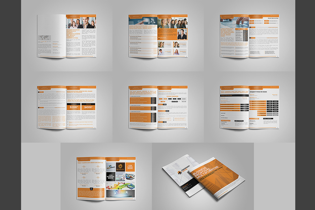 Business Proposal: Multipurpose, a Brochure Template by WonderShop (Photo 5 of 5)