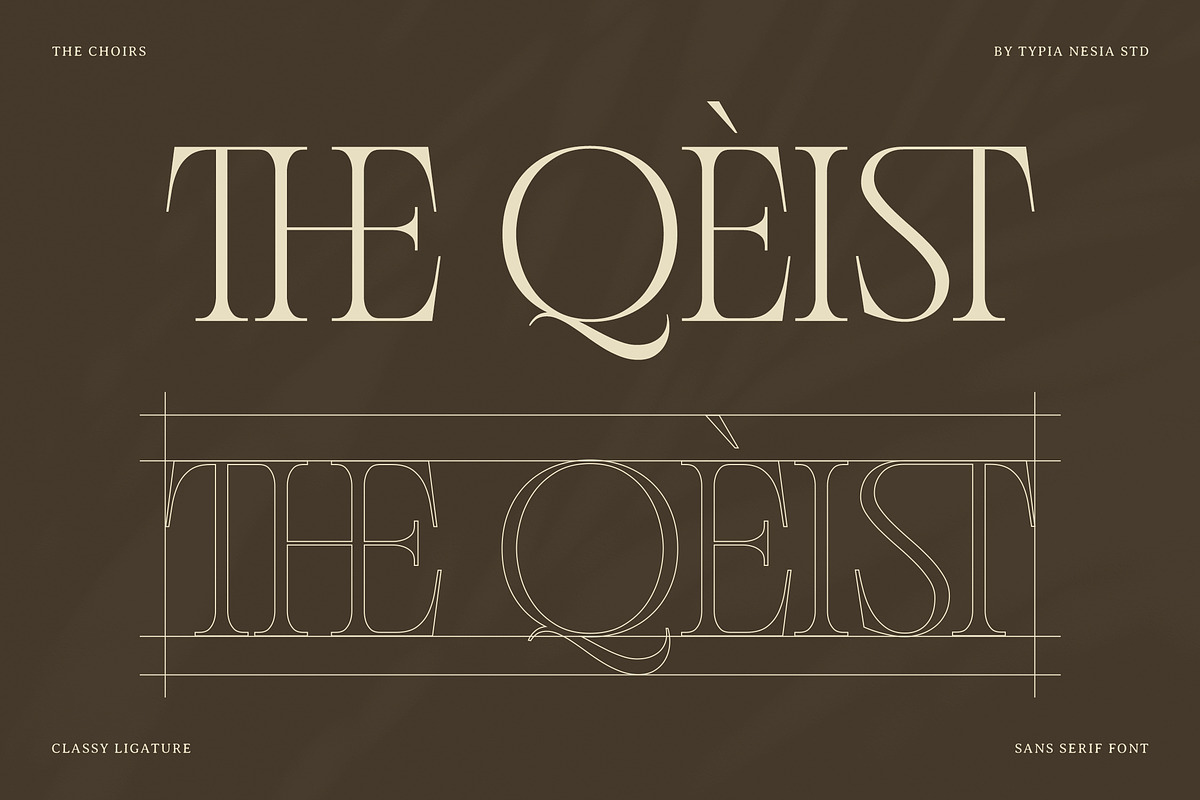 The Choirs - Beauty Elegant Ligature, a Serif Font by Typia Nesia (Photo 7 of 16)