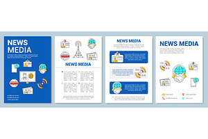 News Broadcasting Template Layout