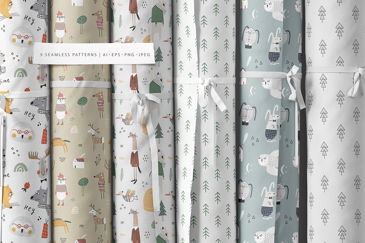 Scandinavian Forest, an Animal Illustration by Oksana Stepova (Photo 7 of 14)