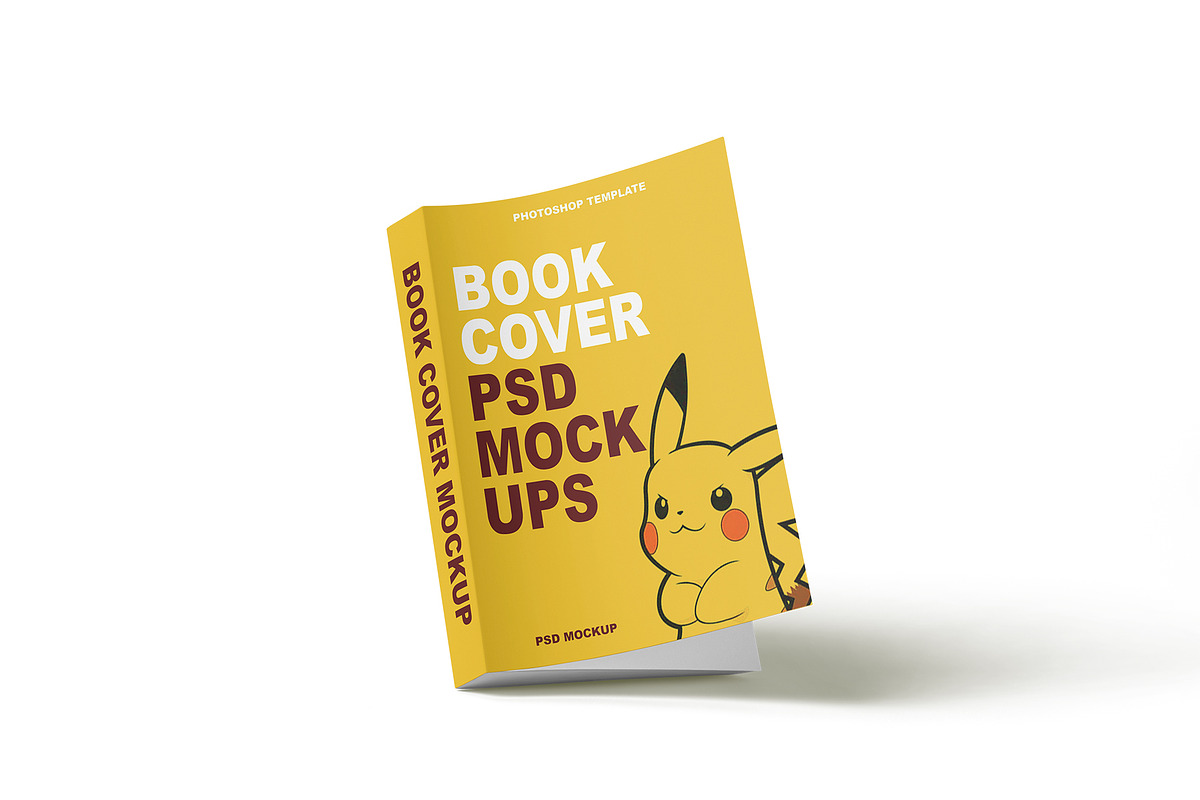 Book Cover Mockup, a Books & Magazine Mockup by mockupbuys (Photo 7 of 9)
