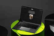 MacBook Pro 14 Mockups Vol.01 Bundle, a Mac Mockup by Craftwork (Thumbnail 8 of 10)