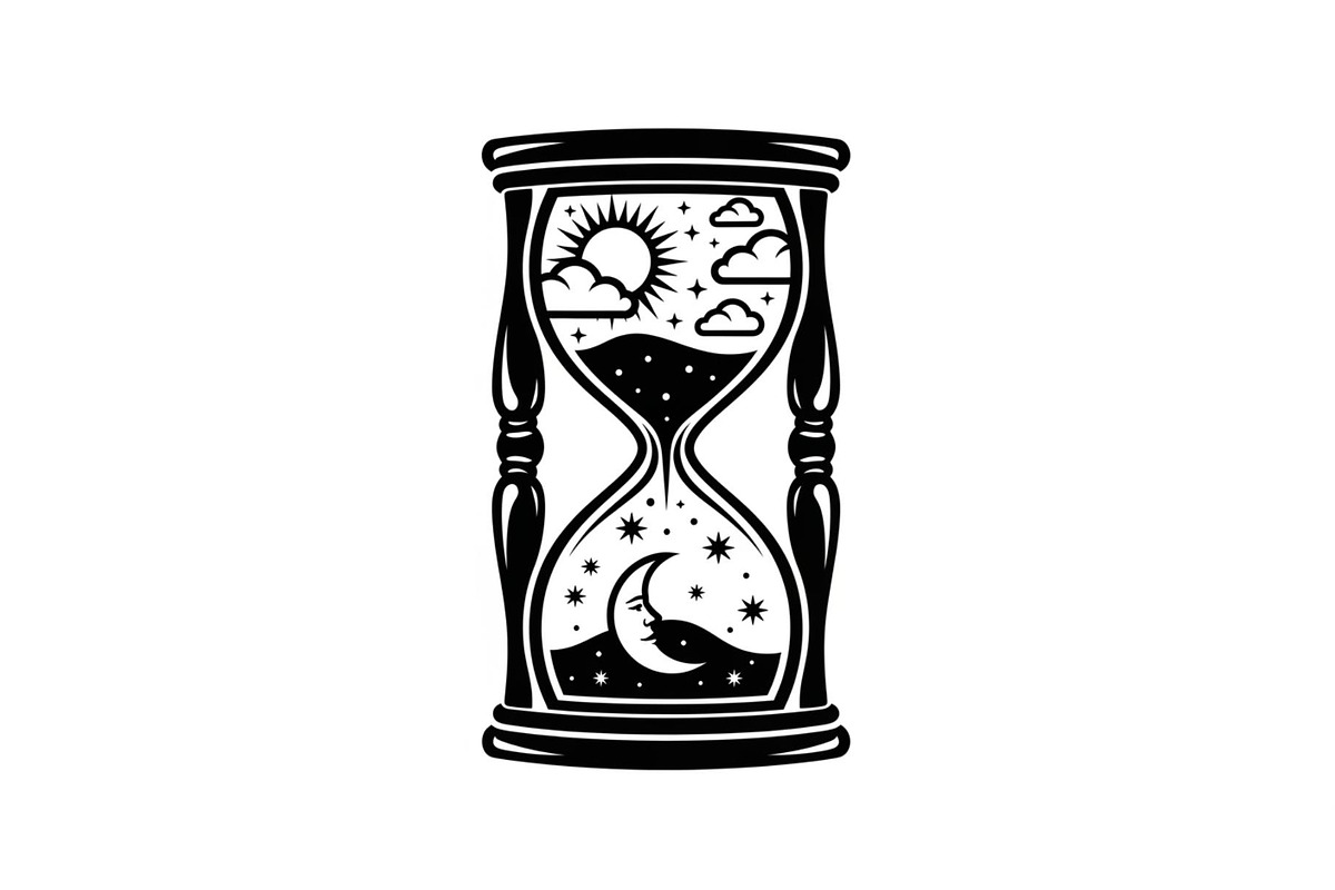 Celestial Sun Moon Hourglass Bundle, an Illustration by Gaye Art (Photo 7 of 31)