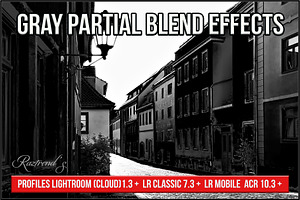 Gray Partial Blend Effects