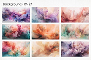 Abstract Liquid Backgrounds - Pastel, a Background Graphic by ArtIrisArt (Thumbnail 5 of 13)