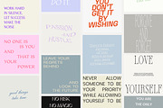 Instagram Quotes Posts Stories PS, a Social Media Template by Love Radiation Studio (Thumbnail 2 of 19)