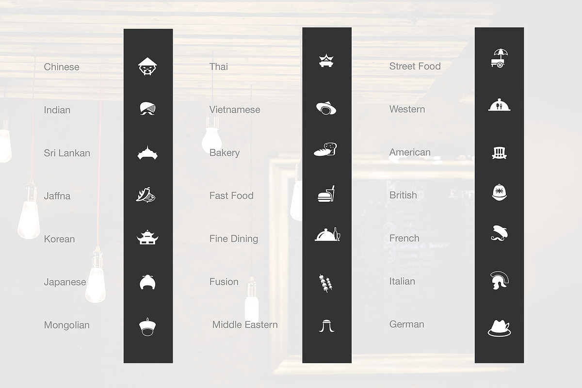 64 Line & Solid Food Icons, a Solid Icon by Designbase (Photo 4 of 6)