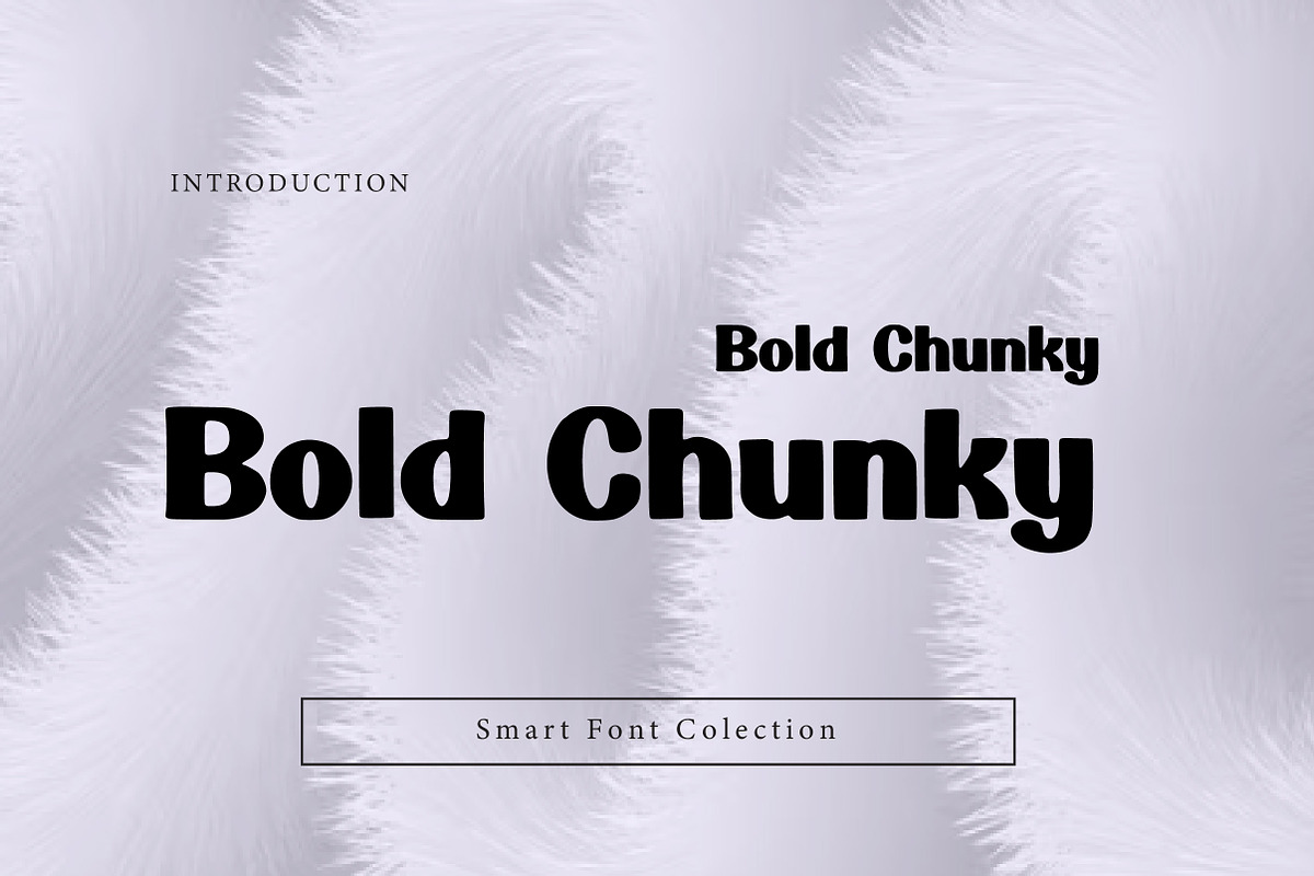 Bold Chunky, a Serif Font by Wow Magic (Photo 1 of 3)