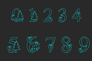 Chrismas deer, a Symbol Font by Petal Pixels (Thumbnail 4 of 9)