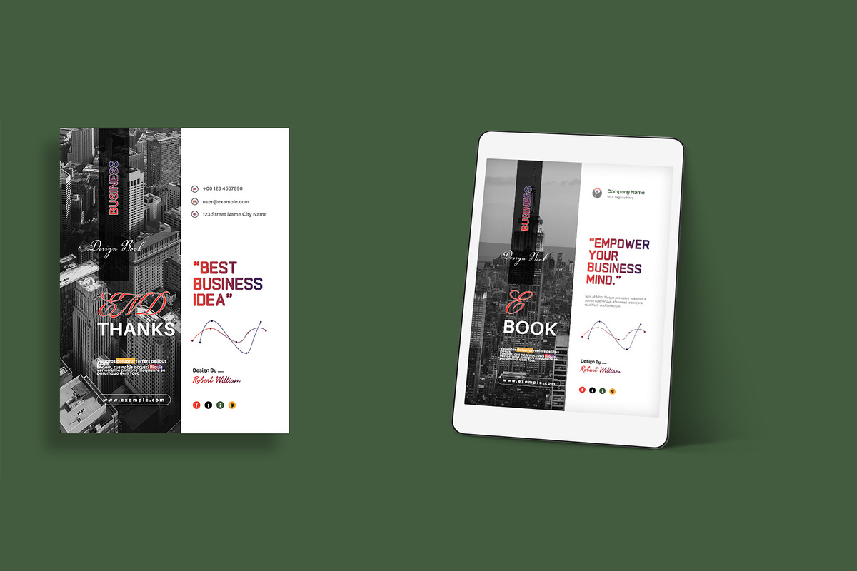 Business eBook Design Template preview 7