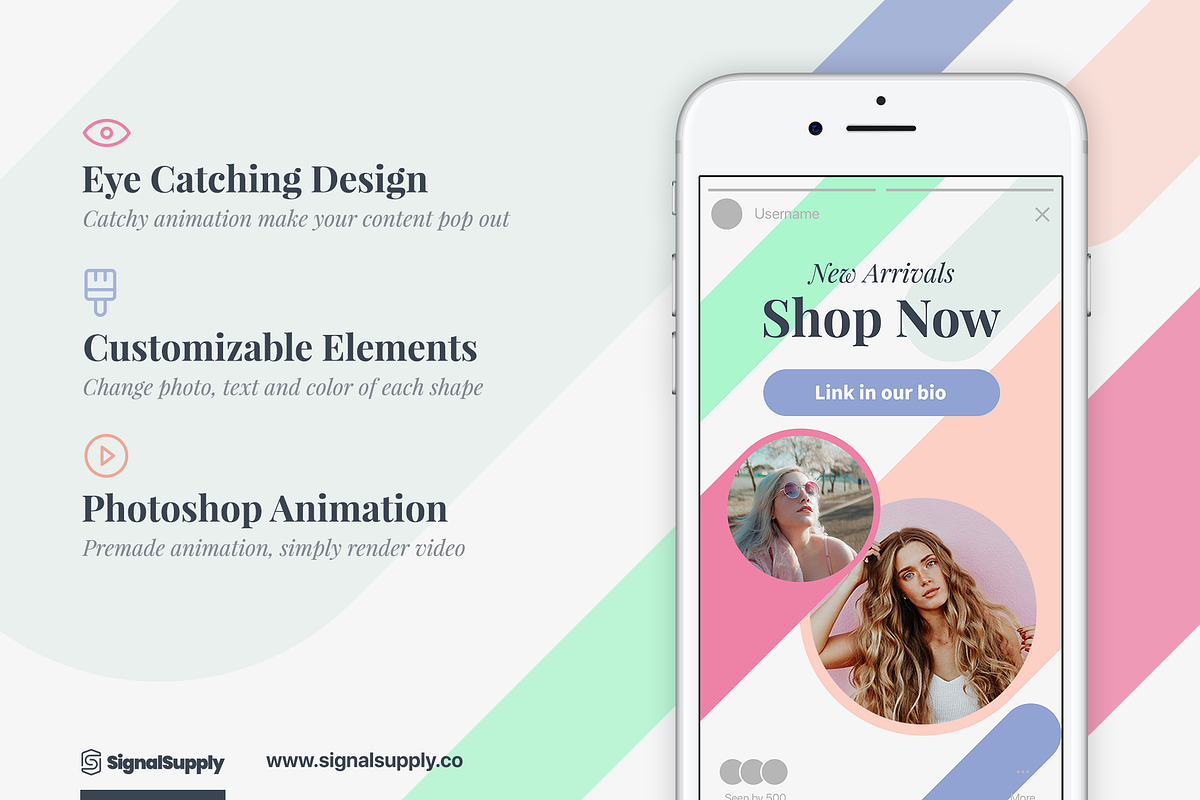 Stick - Animated Instagram Story, a Social Media Template by SignalSupply (Photo 2 of 4)