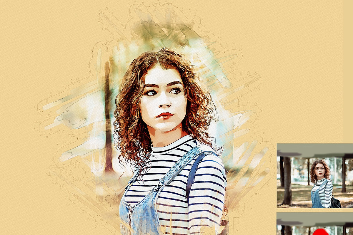 Marker Sketch Photoshop Action, an Action Add-On by MRI STUDIO (Photo 5 of 18)