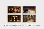 Santa Claus Set Wall Art Bundle, a Holiday Photo by PrintablesByFranklyn (Thumbnail 1 of 8)