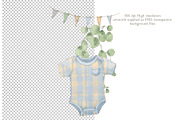 Wild West Baby Cowboy Set, a Work Illustration by AlenaVlasko stock Market (Thumbnail 2 of 7)