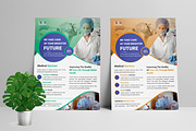 Corporate Medical Flyer, a Flyer Template by Vectorzone (Thumbnail 1 of 3)
