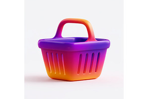 E-commerce shopping basket icon in, a Business Photo by ZinetroN