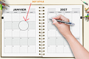 Ultimate French Planner Bundle 26-30, a Stationery Template by ROJI CREATOR (Thumbnail 3 of 10)