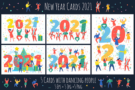 New Year party concept