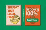 Cheezy Snack – Chunky Retro Font, a Serif Font by Salamahtype (Thumbnail 3 of 8)