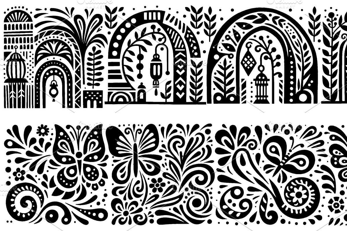 Vintage Gardening Folk Art, a Decorative Illustration by devastd (Photo 10 of 28)