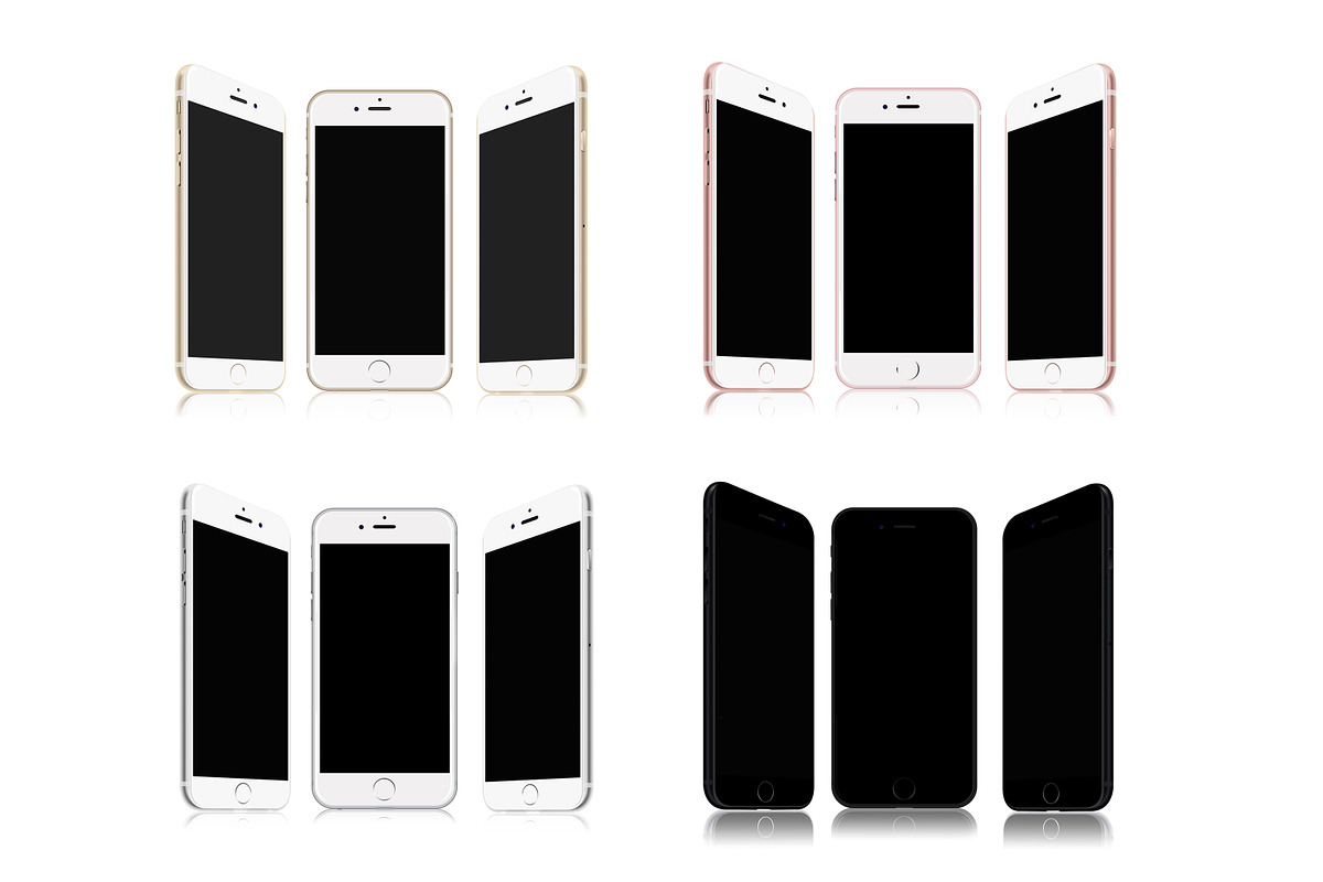 Apple iPhone SE, 8, 7 Mockup, an iPhone Mockup by LINEARstudio (Photo 2 of 2)