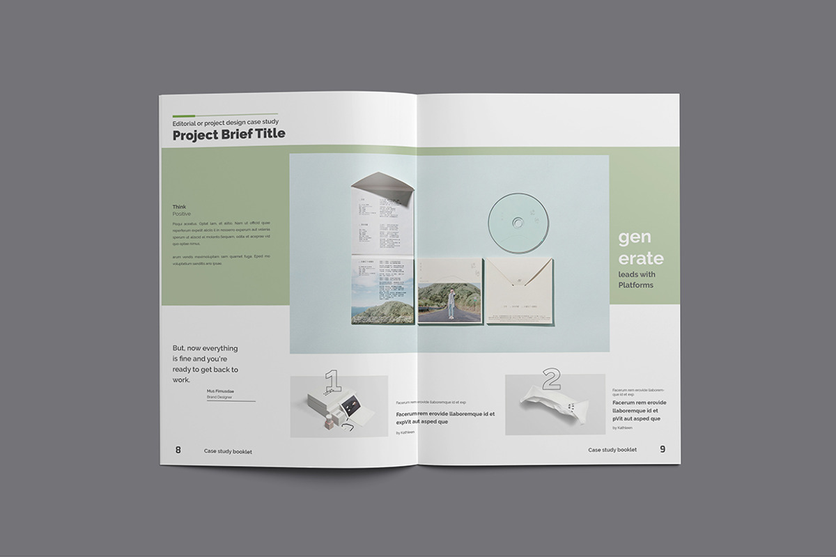 Case Study Booklet, a Brochure Template by Addaxx (Photo 6 of 8)