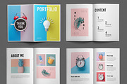 Portfolio Magazine Template, a Magazine Template by ContestDesign (Thumbnail 2 of 3)
