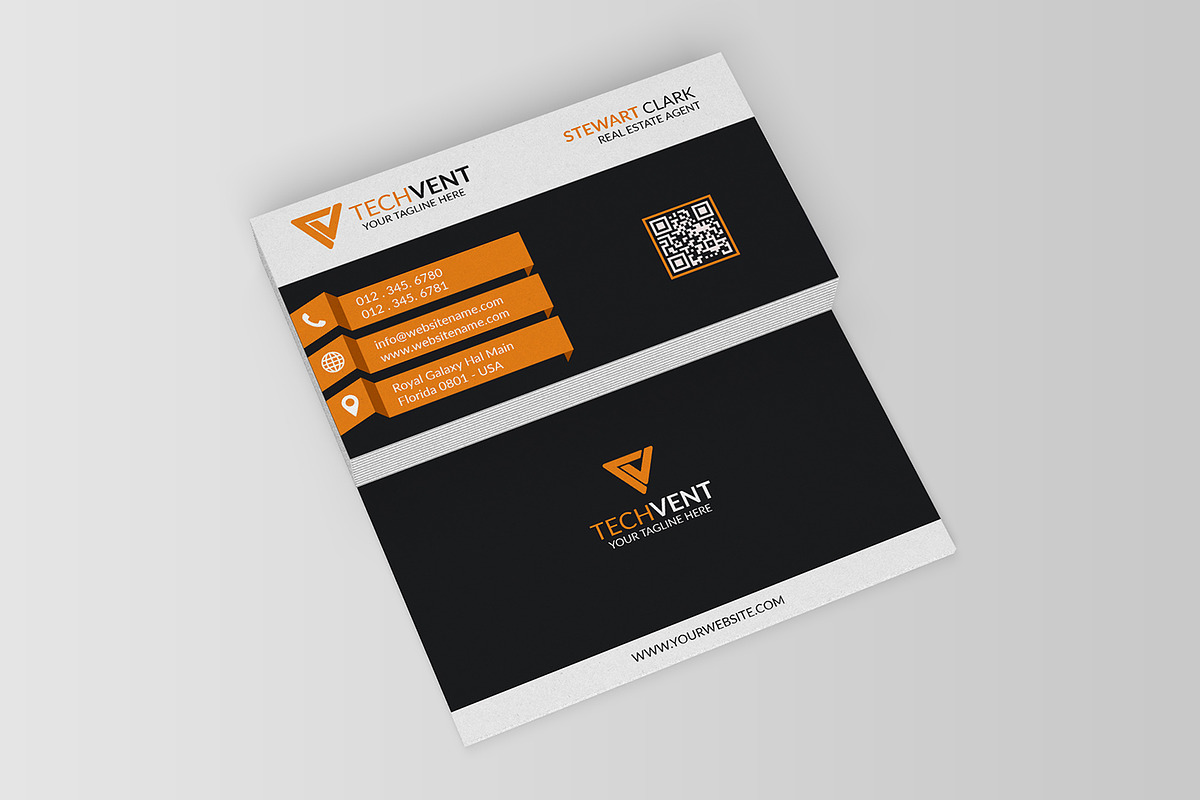 Corporate Business Card Template, a Business Card Template by Shahjhan (Photo 5 of 5)