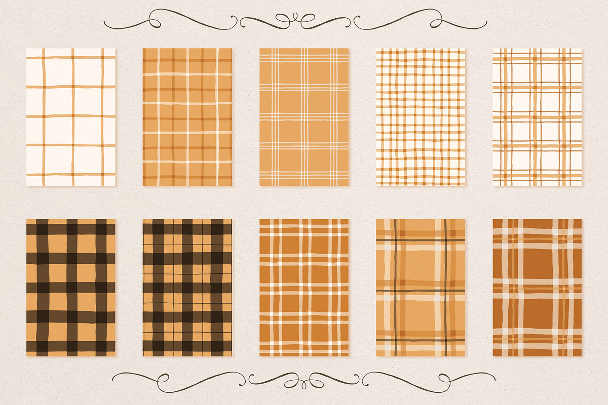 Christmas Plaid Patterns, a Pattern Graphic by PATTERNS etc. (Photo 13 of 16)