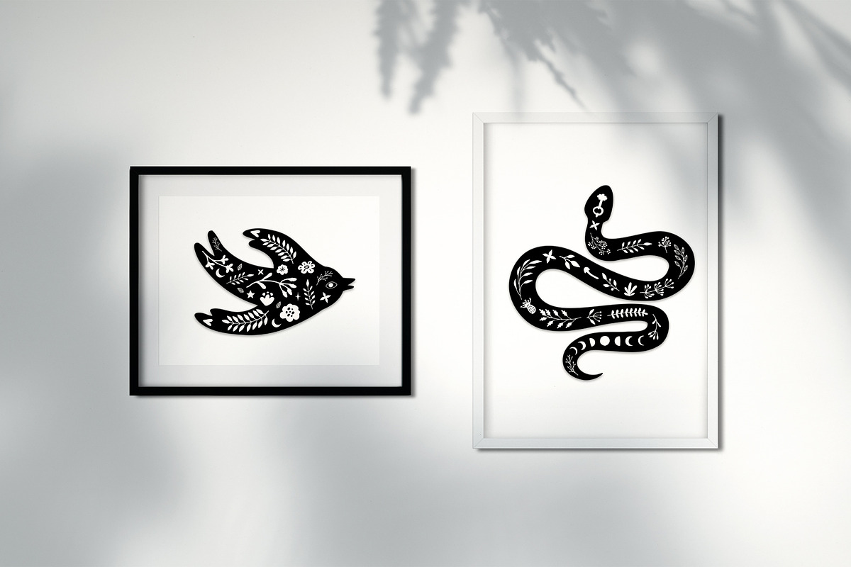 Linocut Style Stamp Brushes, a Brush Add-On by NinaFedorova (Photo 7 of 8)