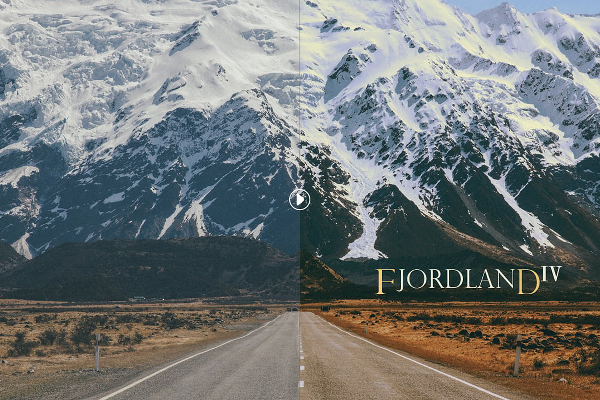 Fjordland Landscape Photoshop Action, an Action Add-On by skybluecreative (Photo 4 of 12)