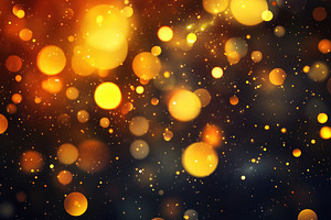 Abstract background featuring golden, a Photo by Pavel_design