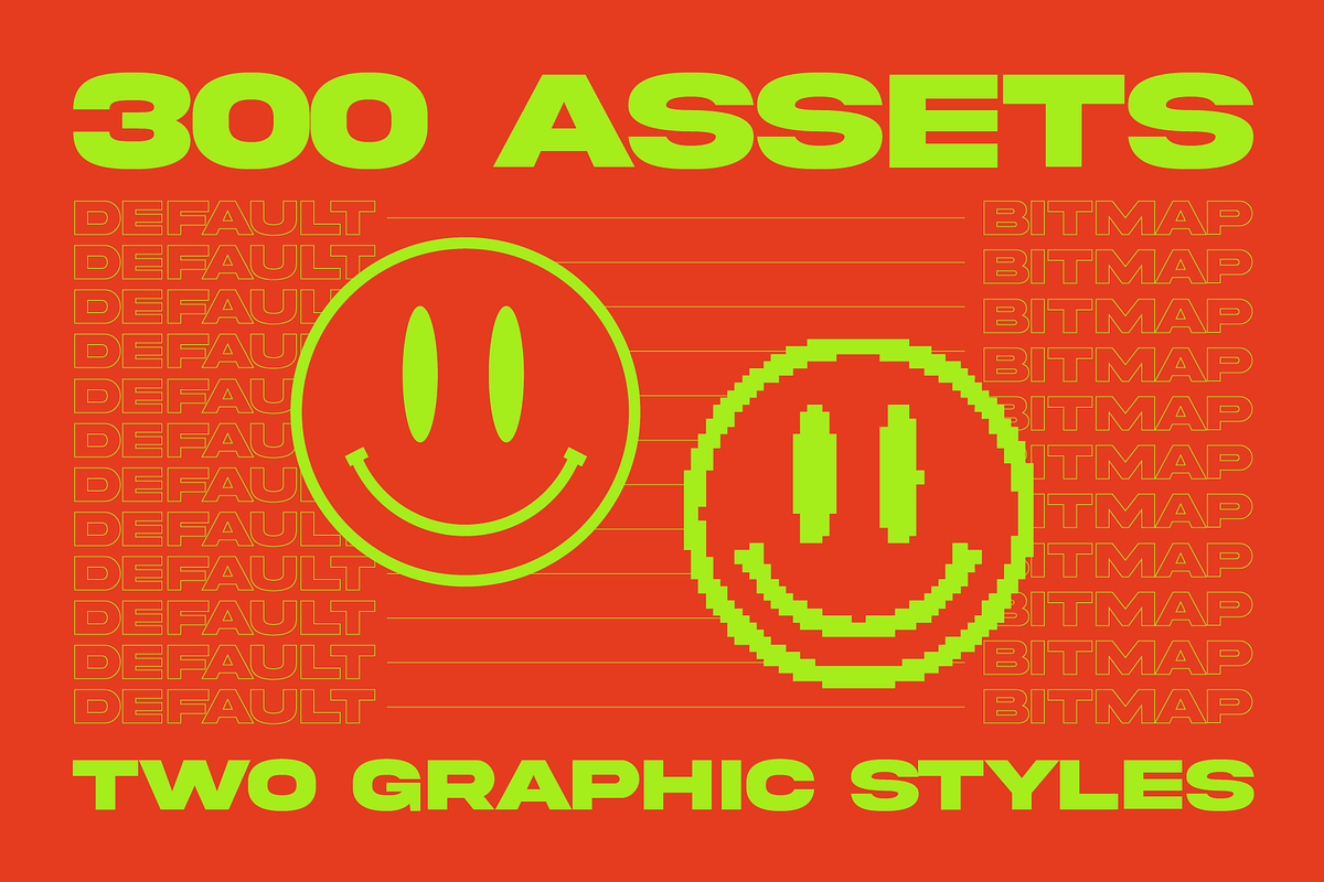 DIGITAL BRUTALISM Volume 1, an Object Graphic by Fivehead Studio (Photo 3 of 7)