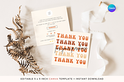 Thank you Card Business Template, a Flyer Template by Hellohastore (Thumbnail 1 of 9)