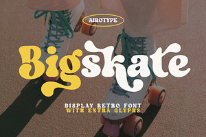 Bigskate - Vintage Retro Font