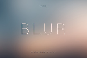 Blur Smooth Backgrounds Vol. 01