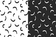 20 B&W hand drawn SEAMLESS PATTERNS, a Pattern Graphic by Studio.lize (Thumbnail 3 of 16)