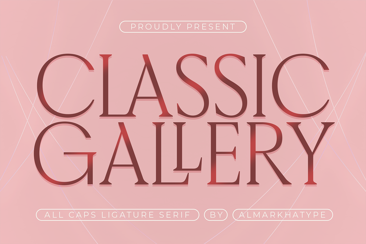 Classic Gallery – Claasic Condense, a Serif Font by Almarkhatype (Photo 1 of 10)