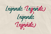 Hayken | Script Font, a Script Font by Lemonthe (Thumbnail 4 of 7)
