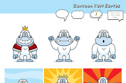 Cartoon Yeti Series