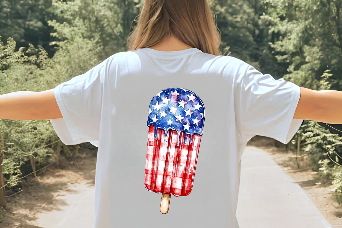 Watercolor 4th Of July Clipart, an Illustration by Digital Artistic99 (Photo 5 of 9)