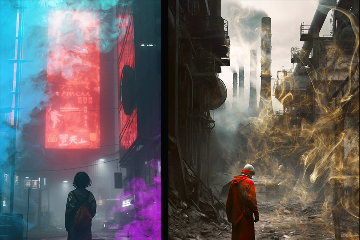 Smoke Photo Overlays, a Texture Graphic by 3d_model_tifotizi (Photo 3 of 4)