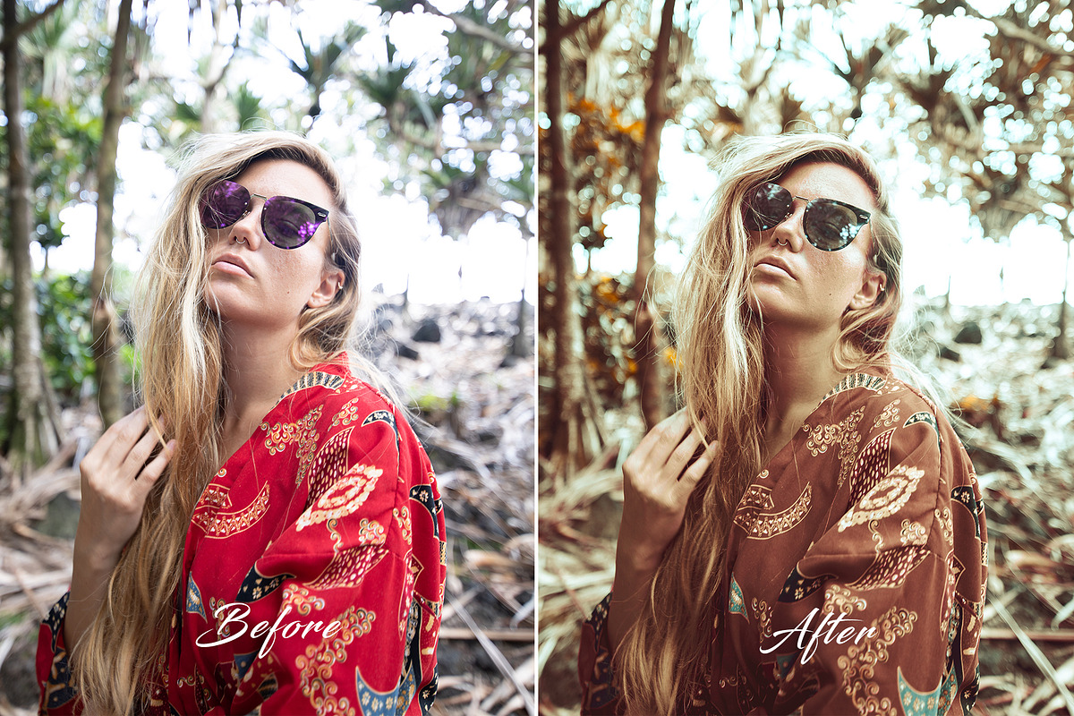 Fashion & Blogger Lightroom presets preview 4