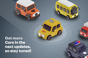 Carly - 3D Car Icon Set, a Cars & Vehicle 3D Model by Illustraly Design (Thumbnail 7 of 8)