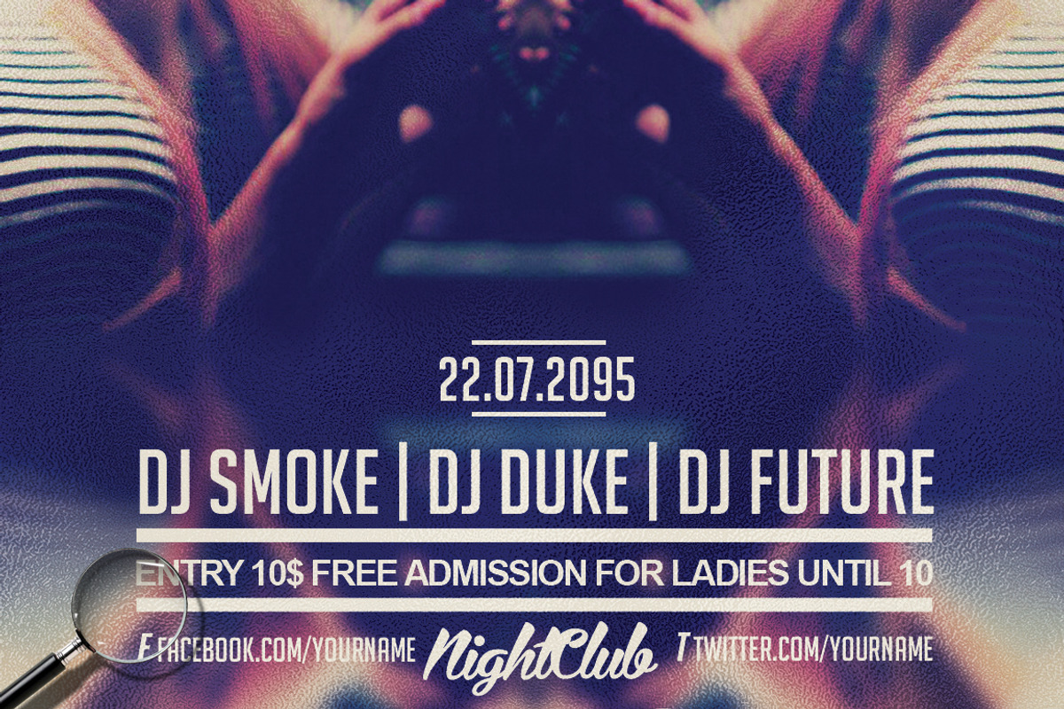 Hookah Chill Time | Flyer Template, a Flyer Template by GIGA-TEMPLATE (Photo 9 of 9)